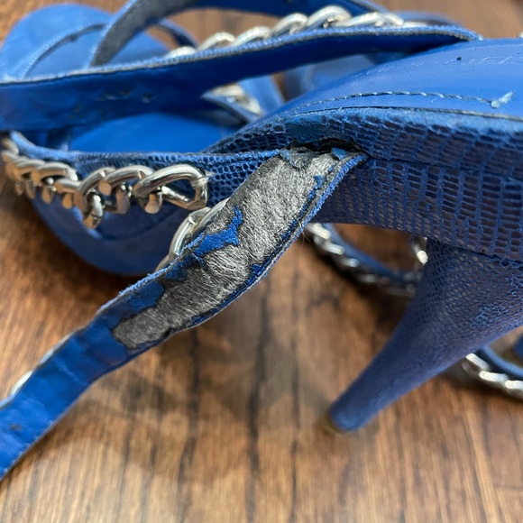Bcbgeneration Blue Heels. Size 7.5 - Picture 4 of 10
